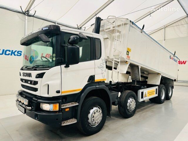 camion-benne Scania P360 8x4 Day Cab Tipper
