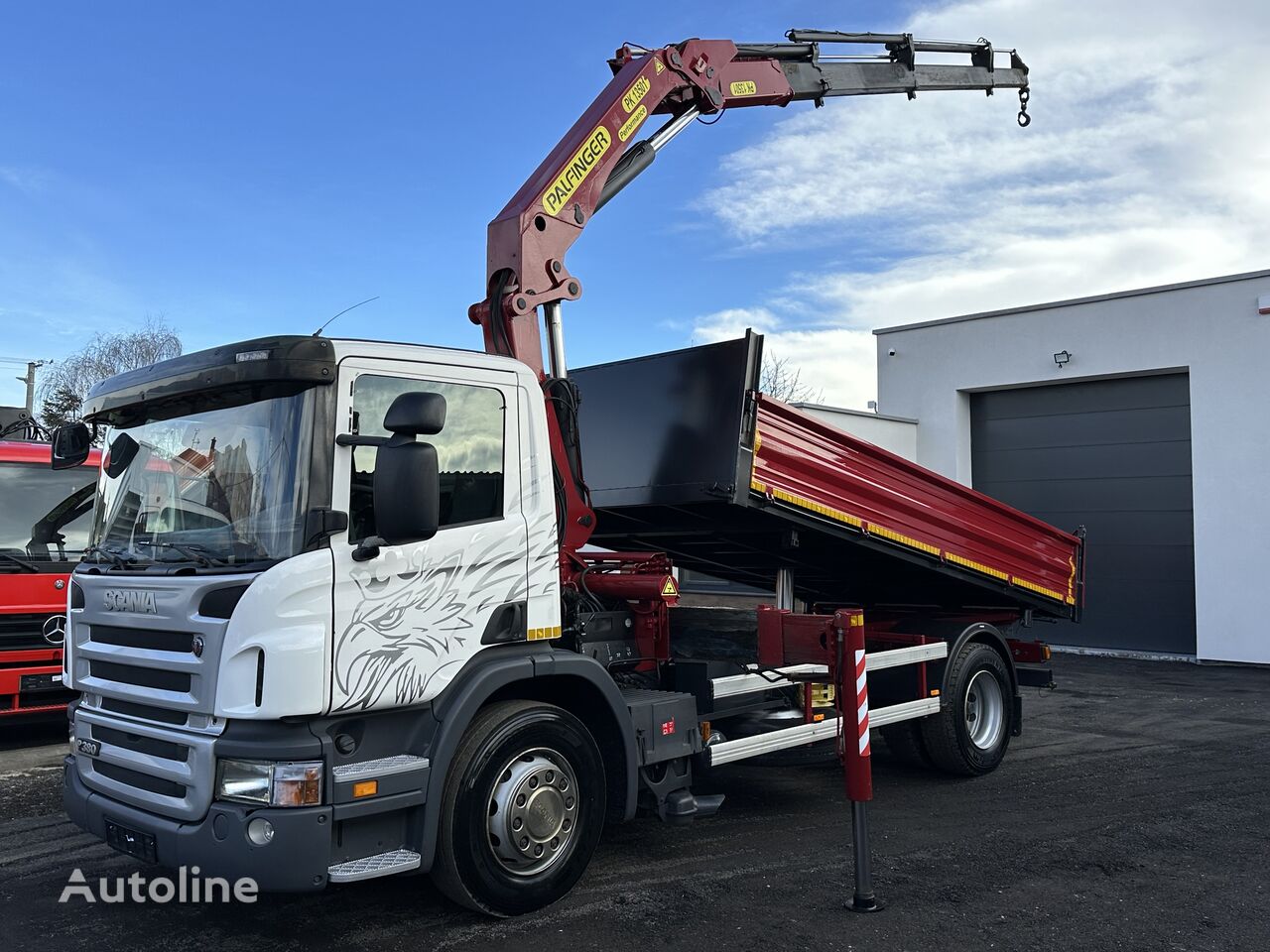 Scania P380  volquete