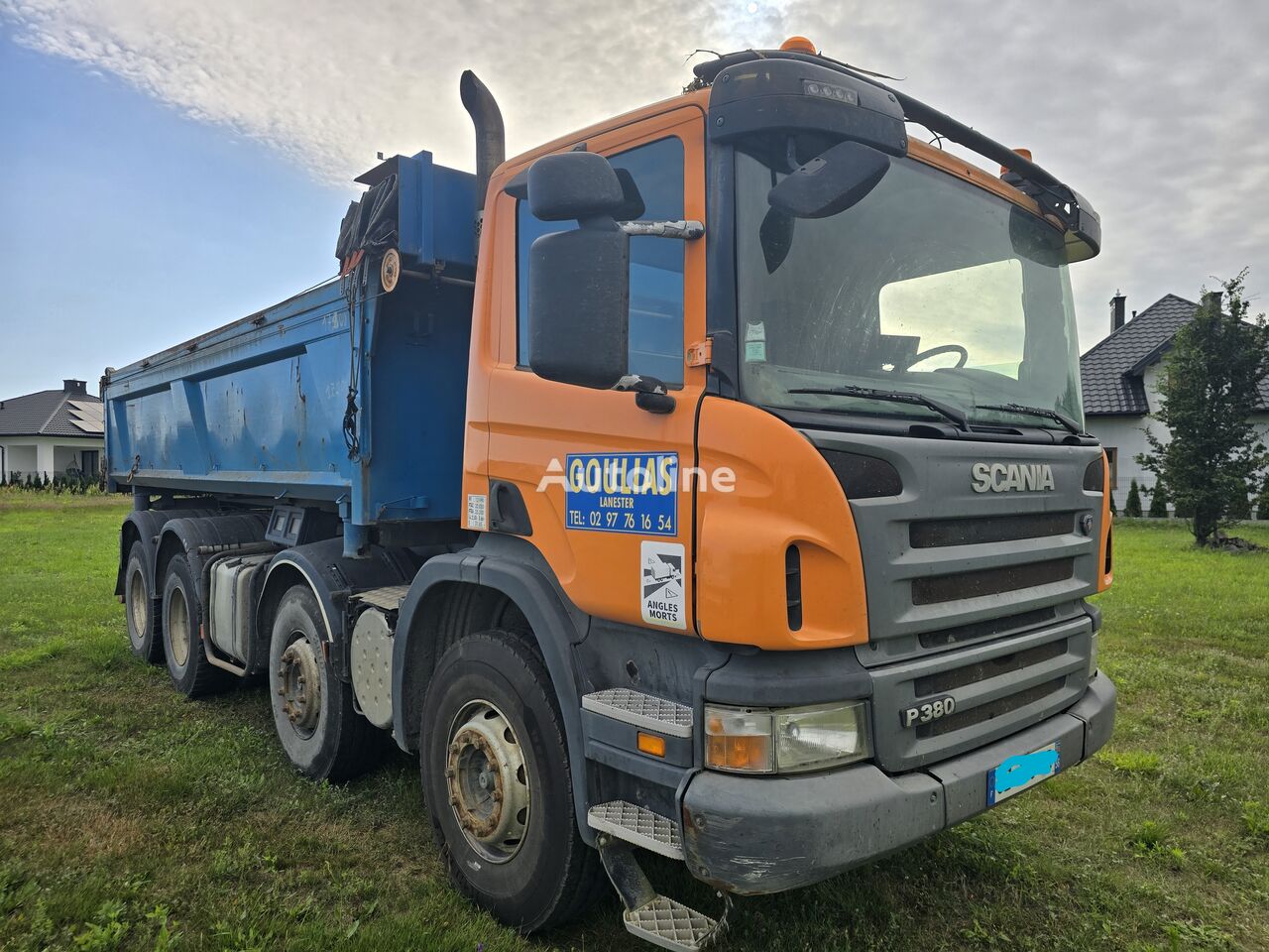 Scania P380 volquete