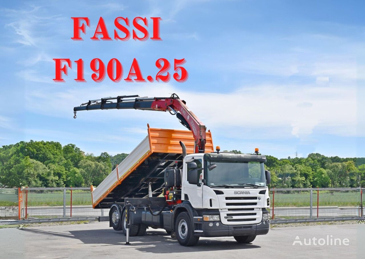 Scania P380  dump truck