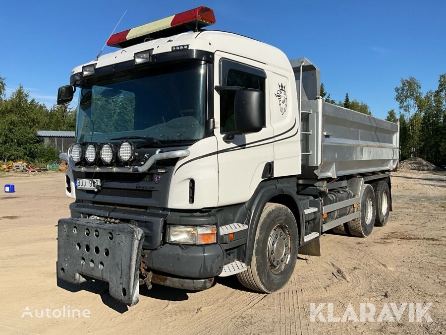 Scania P380 6X2 kipper vrachtwagen