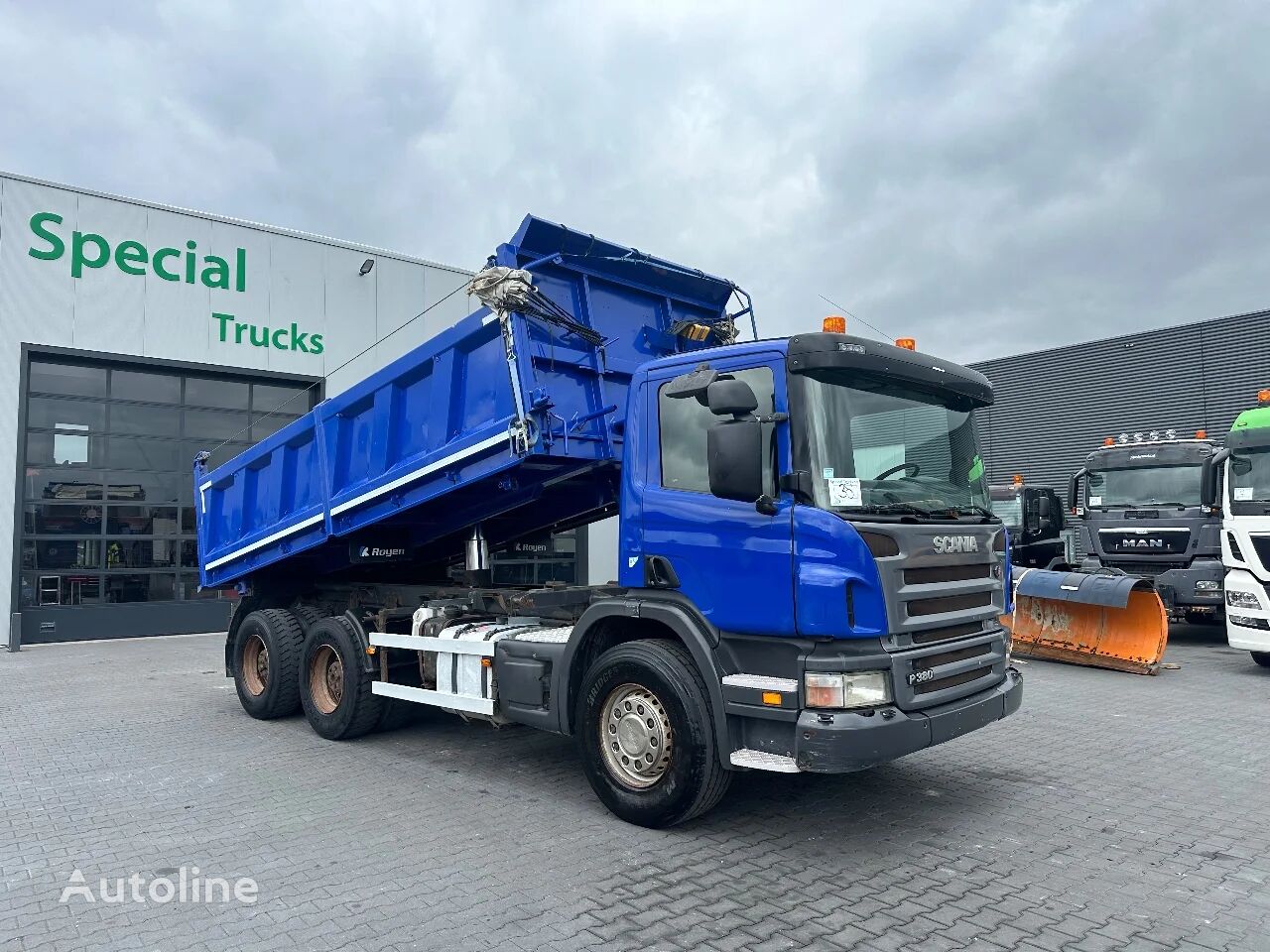 Scania P380 6x4 /Manual gearbox / Steel suspension / Kipper dump truck