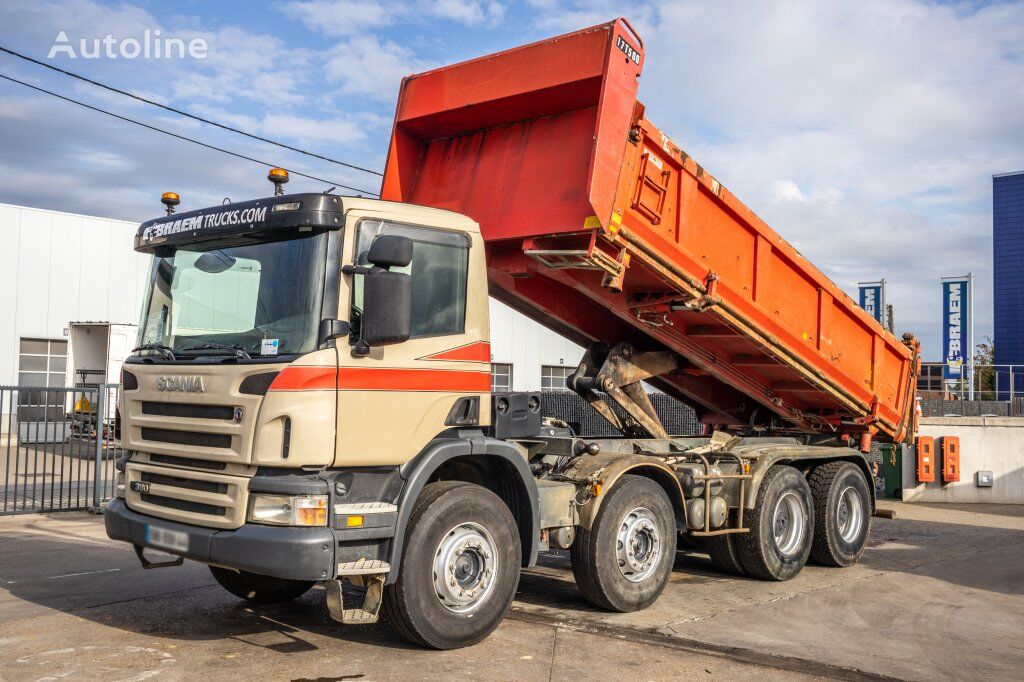 camion-benne Scania P380+BIBENNE LOHR