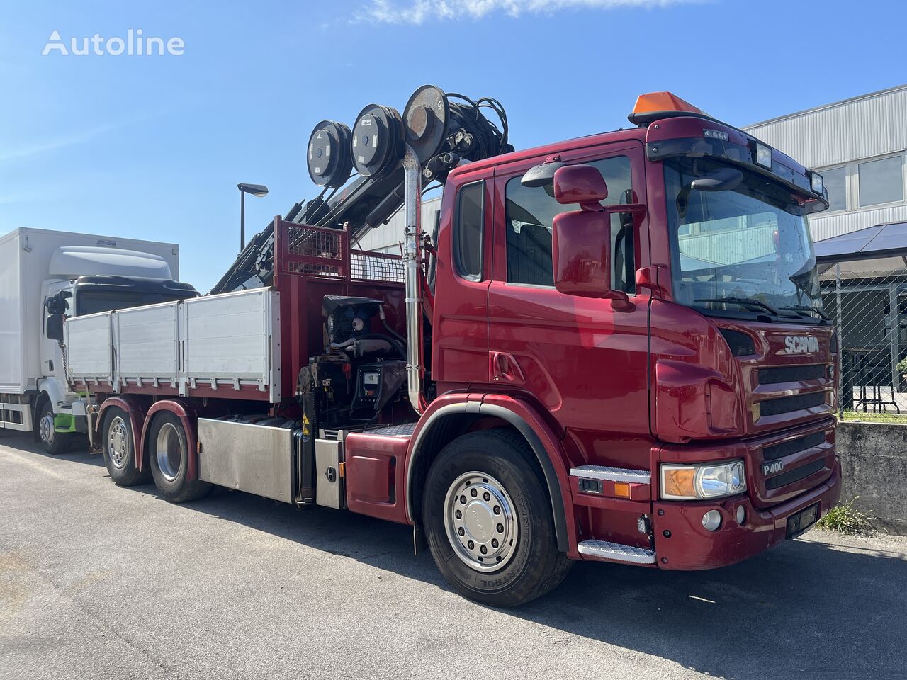 самосвал Scania P400