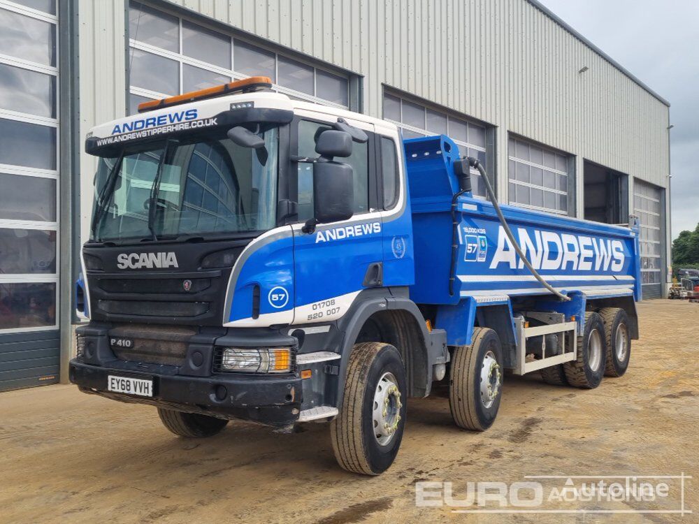 Scania P410 dump truck