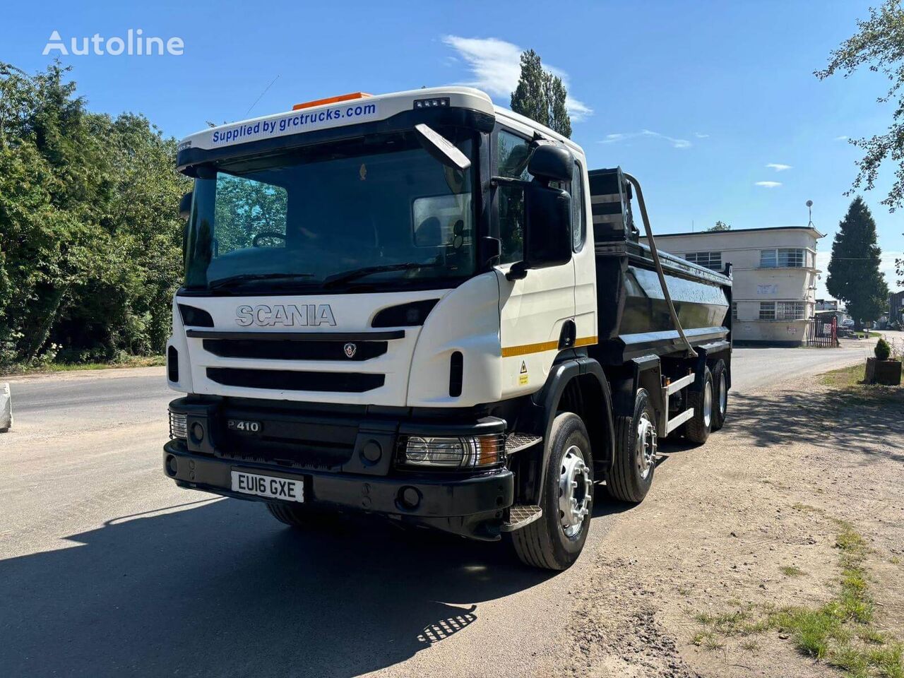 Scania P410 dump truck