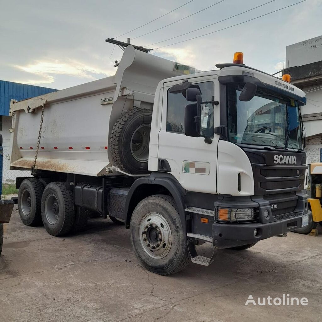 Scania P410 6X4 dump truck