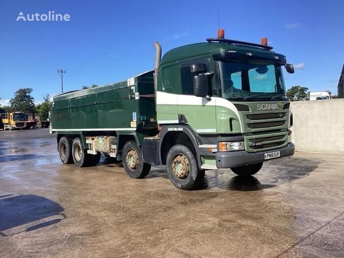 camion-benne Scania P410 8x4 Alloy Insulated Tipper