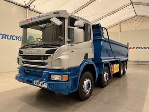camion-benne Scania P410 8x4 Day Cab Steel Tipper
