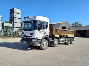Scania P410XT volquete