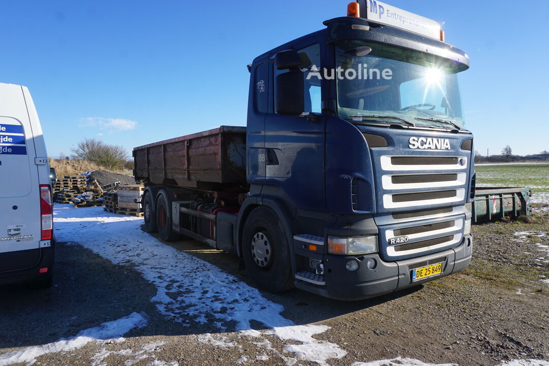 Scania P420 tidligere reg nr: DE25849 volquete