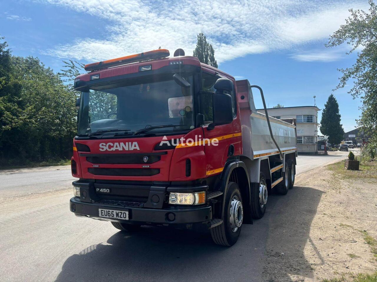 camion-benne Scania P450