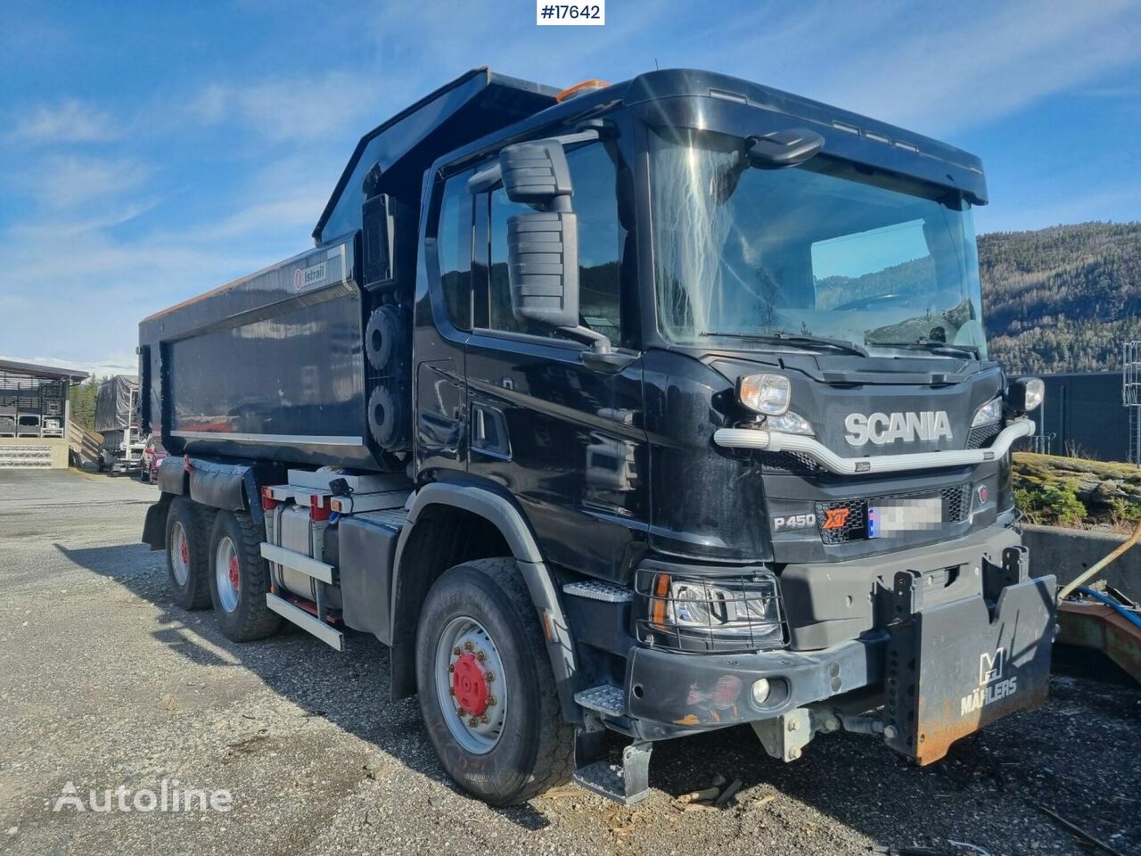 Scania P450 XT volquete