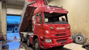 cami&atilde;o basculante Scania P500 XT ,Meiller Kipper Bordmatik,  Retarder