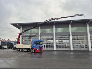 camion ribaltabile Scania R 450 6x2 Kran Fassi 295 JIB Seilwinde Funk