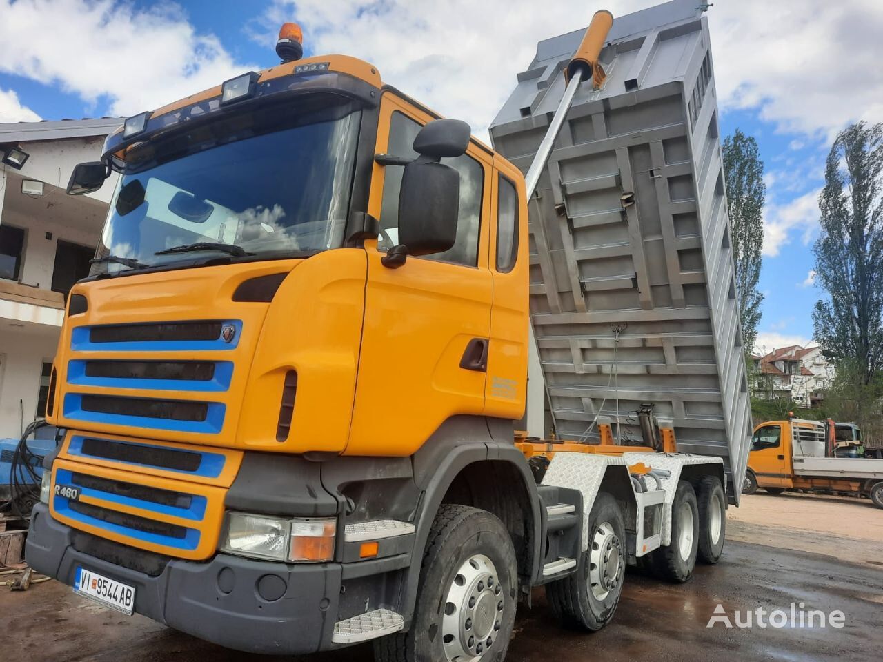 Scania R 480 tippelad lastbil