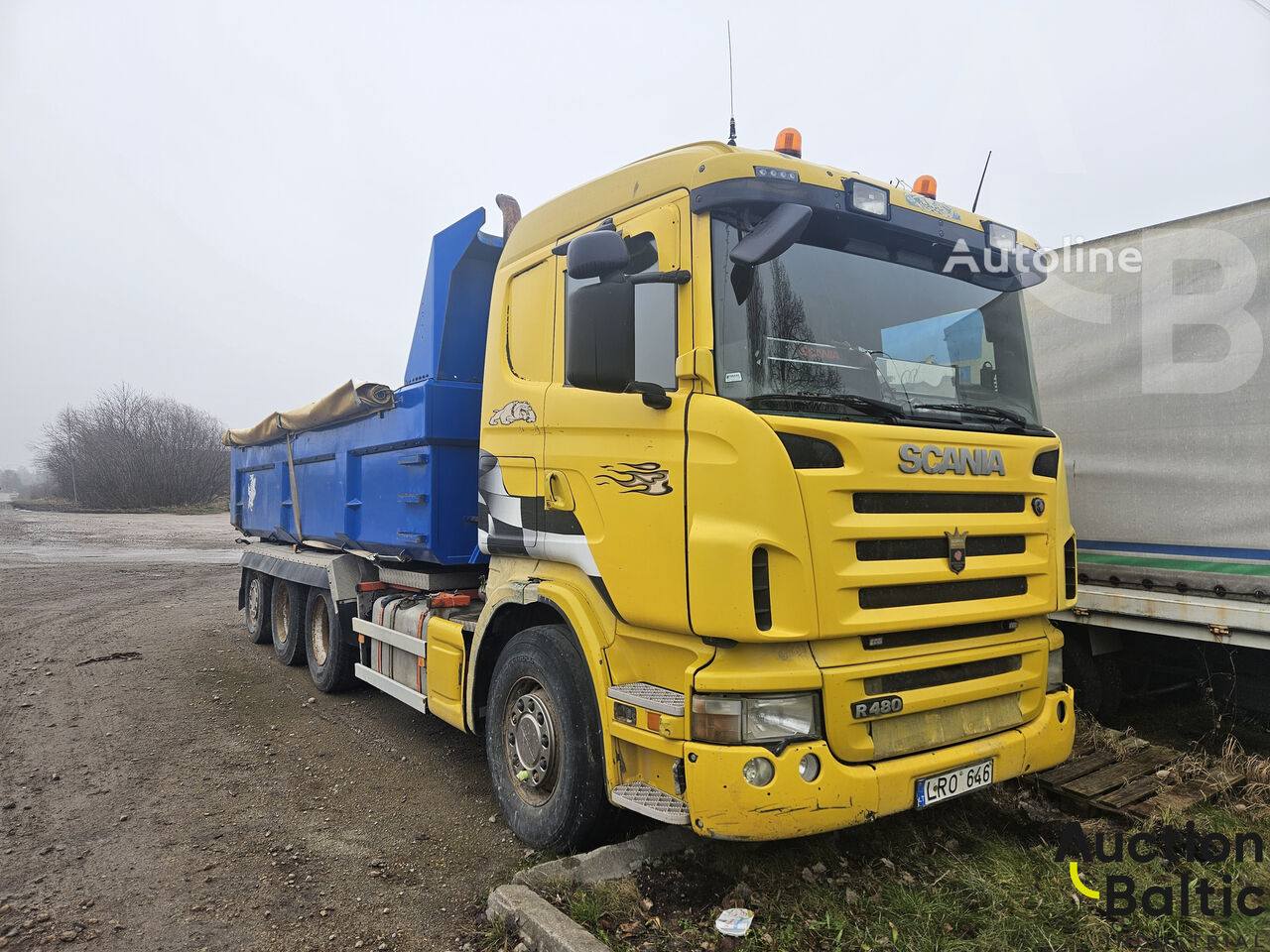 Scania R 480 dump truck