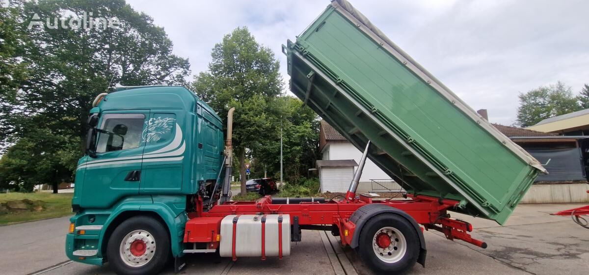 Scania R 520 V8 4x2 3-Seiten Kipper Intarder E6 dump truck