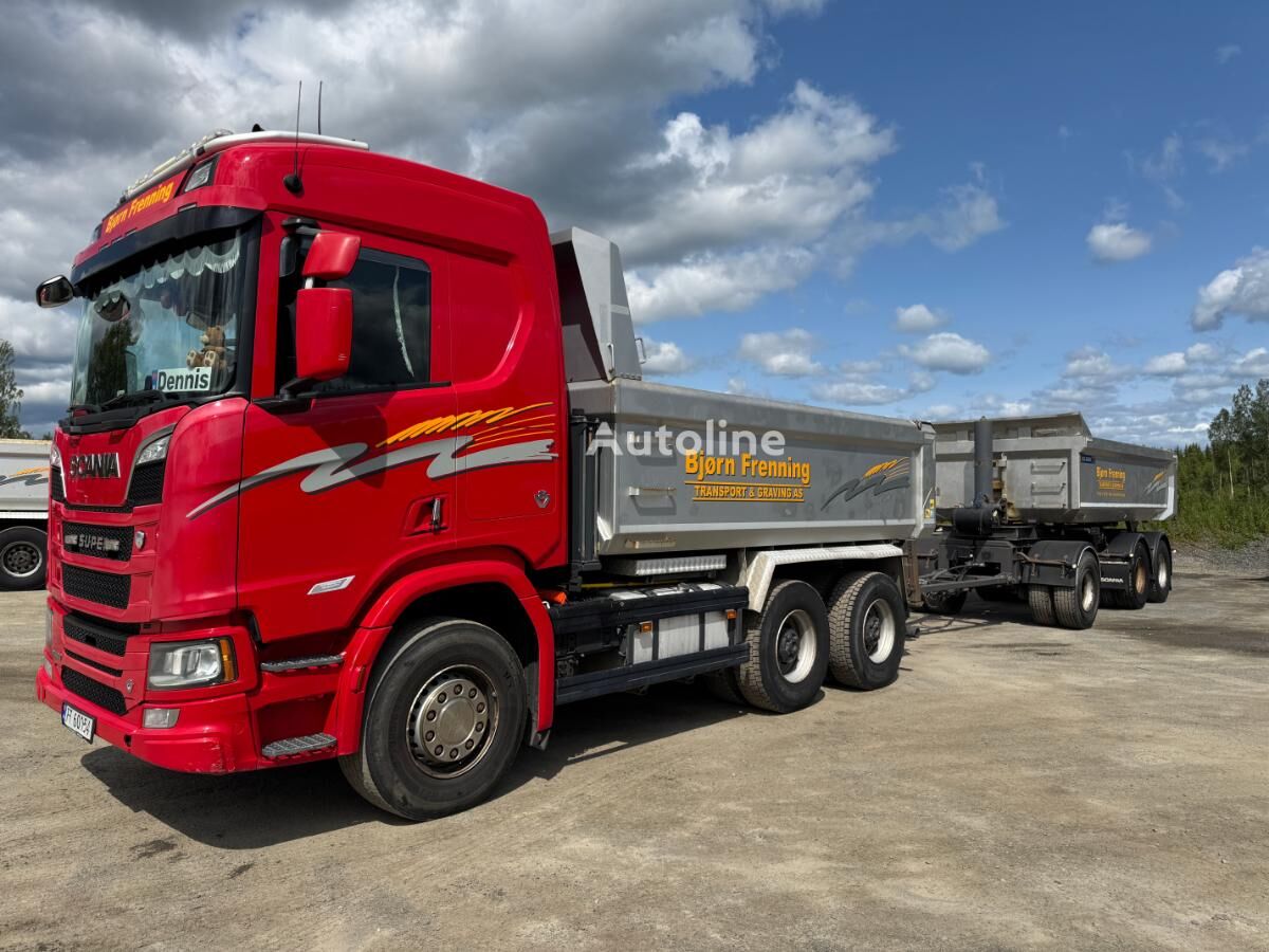 Venta de Scania R 580 volquete + remolque volquete | Autoline PY Scania R 580 volquete + remolque volquete - Autoline