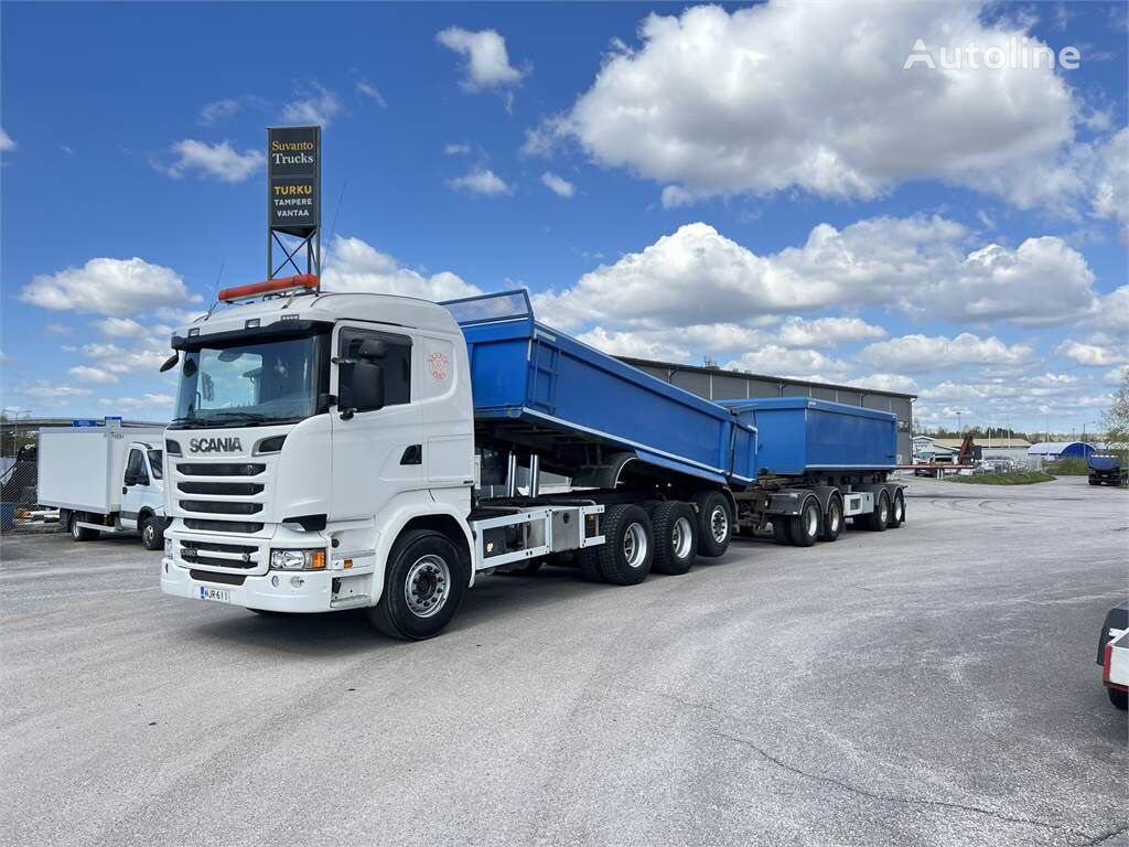 Scania R 580 8X4 dump truck