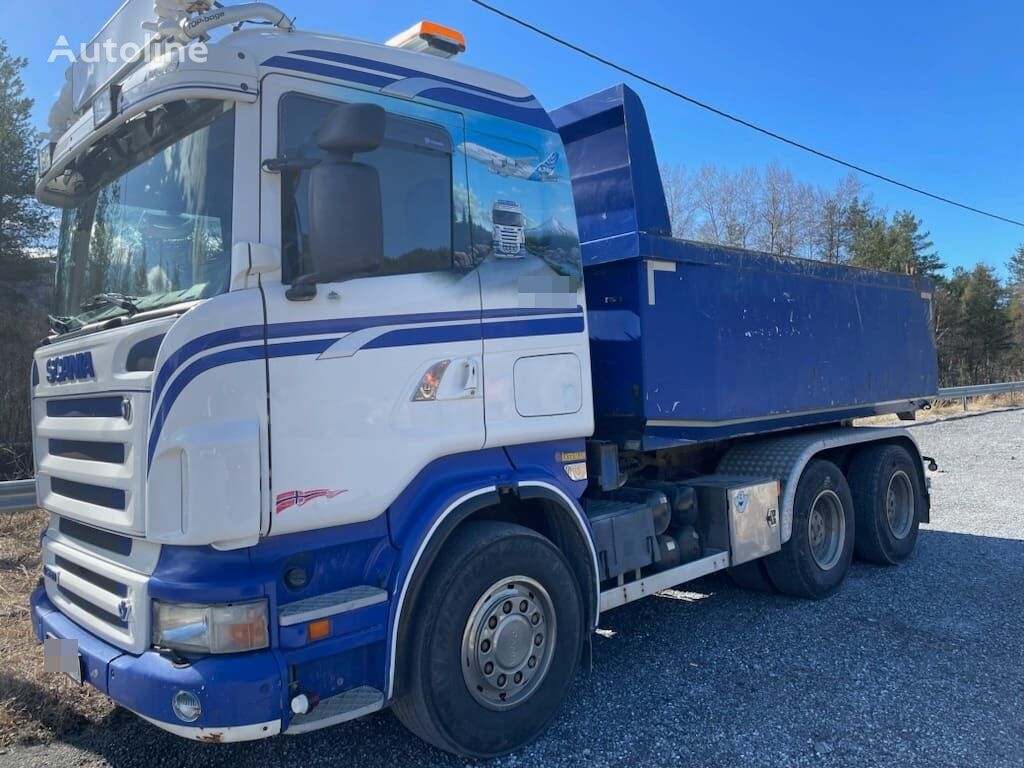 camion-benne Scania R 580 Full Steel Retarder