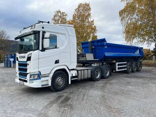 Scania R 580 + MAUR SET-3 Muldenkipper