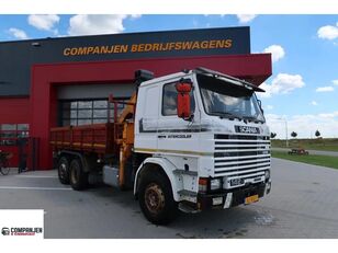 Scania R142-V8 R142 V8 - 1988 - Tipper with crane dump truck