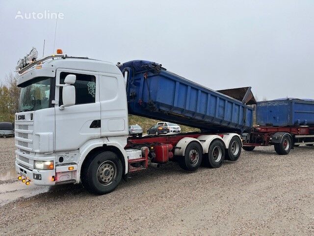 Scania R144G 8*2 trippeli dump truck