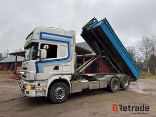 Scania R144GB 6X2 NZ 460 med lastväxlare Muldenkipper