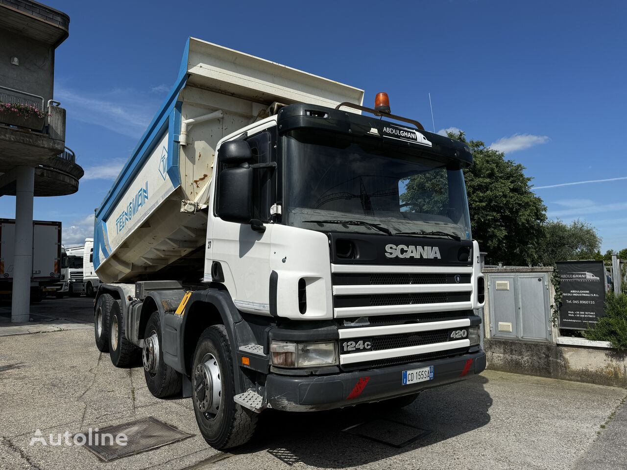 Scania R420 tippelad lastbil