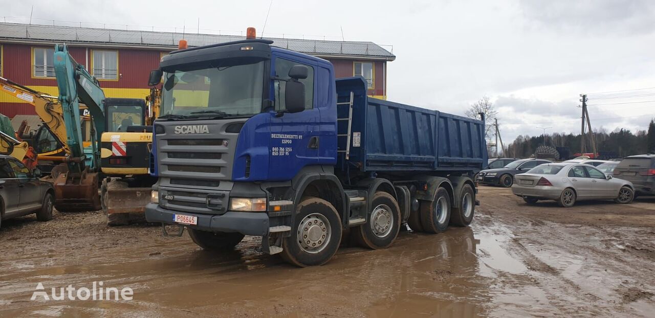 ανατρεπόμενο φορτηγό Scania R420