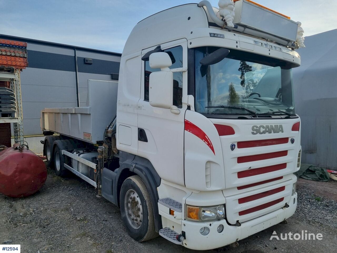 شاحنة قلابة Scania R470