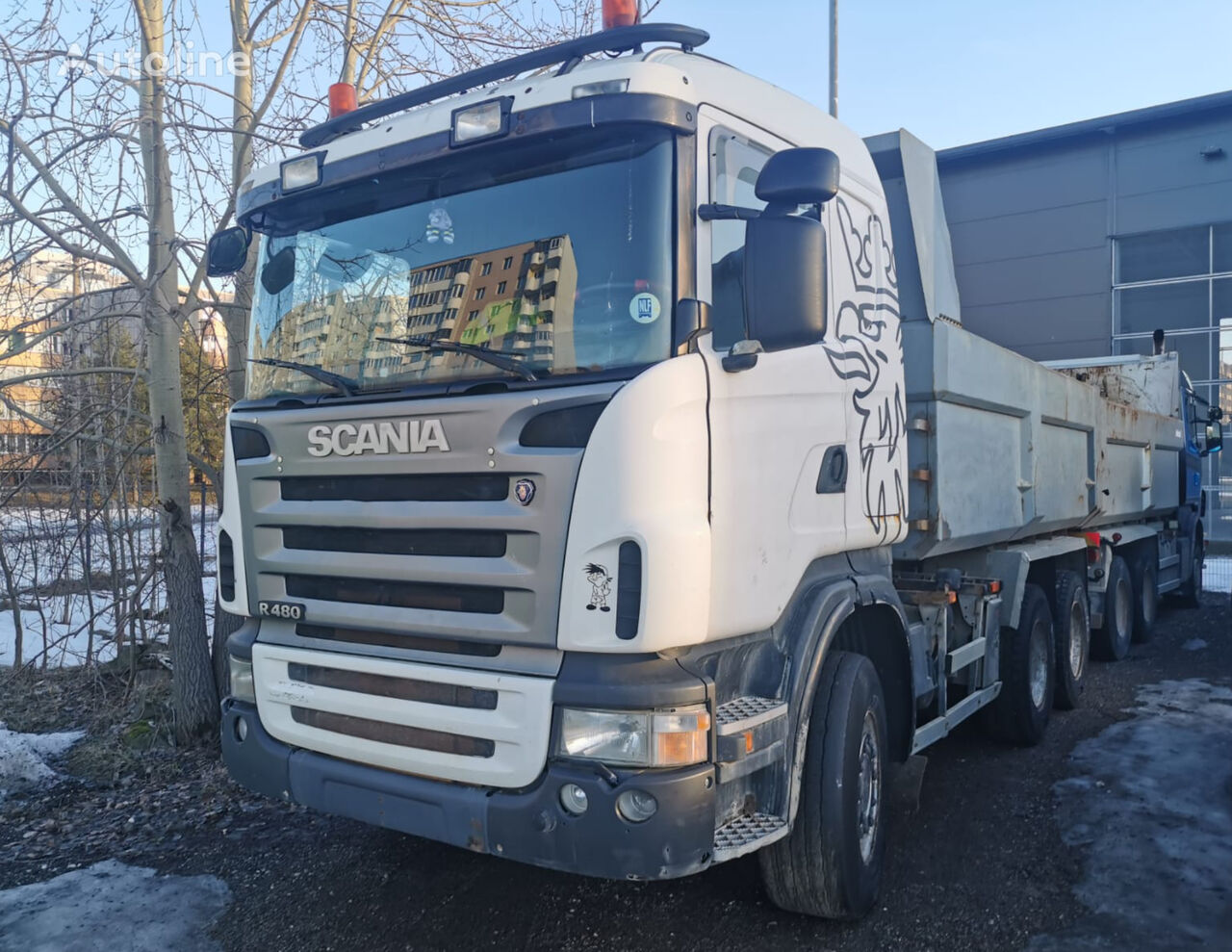 Scania R480 dump truck