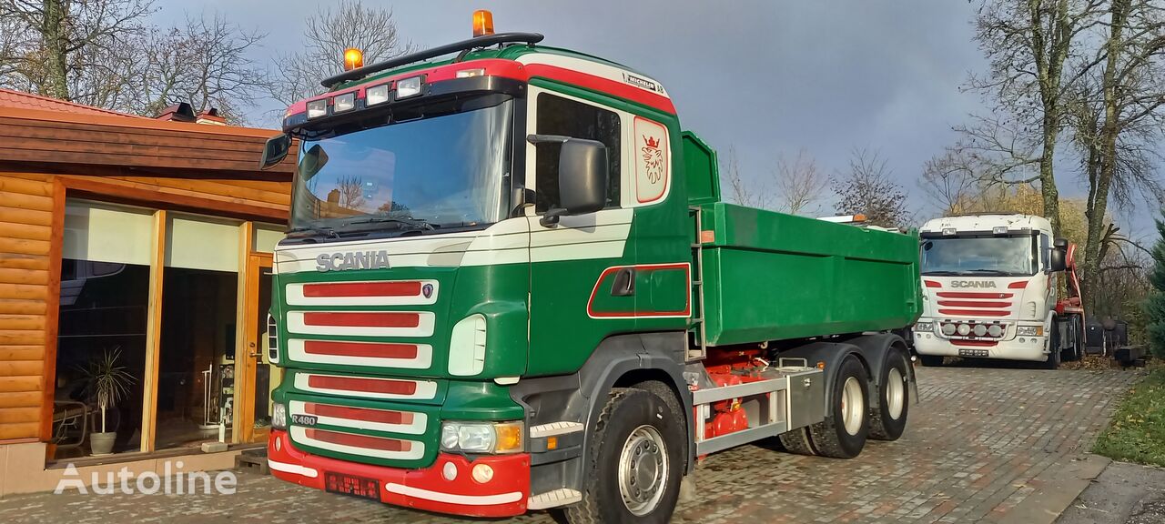 Scania R480, 6x4, AUTOMAT, 3 PEDAL dump truck