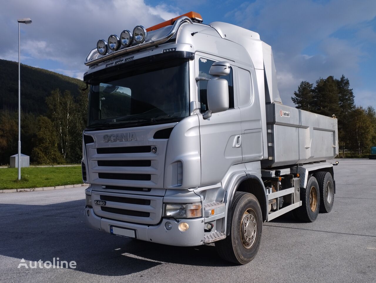 Scania R480 6x4,full steel, retarder,euro 5 kiper