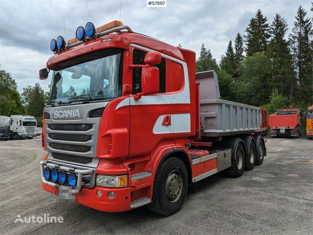 Scania R480 8x4 billenős teherautó