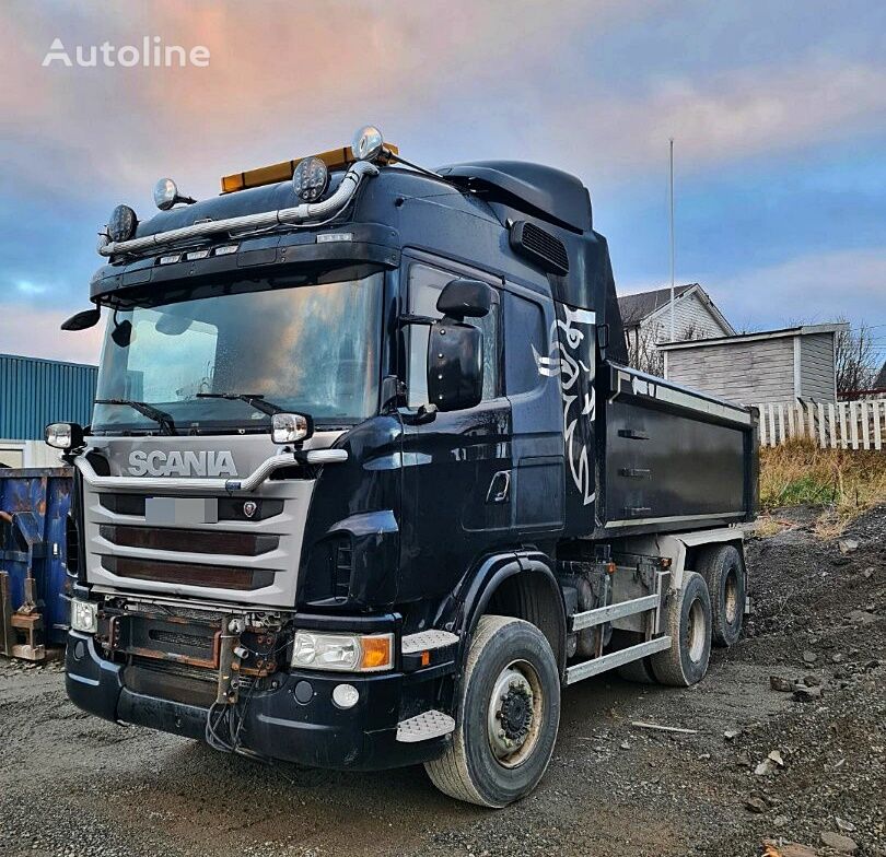 Scania R480 *AWD 4x4 !!! *3 PEDALS *NEW CLUTCH *VIDEO dump truck