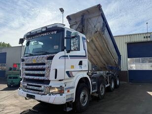 Scania R480 Kipper 8x4 Full Steel Suspension Manual Gearbox Airco Good  tippelad lastbil
