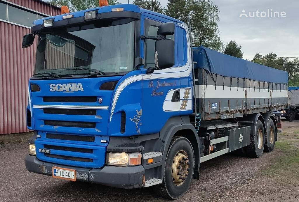 savivartis sunkvežimis Scania R480 LB6x4, kippaava tasonostoauto