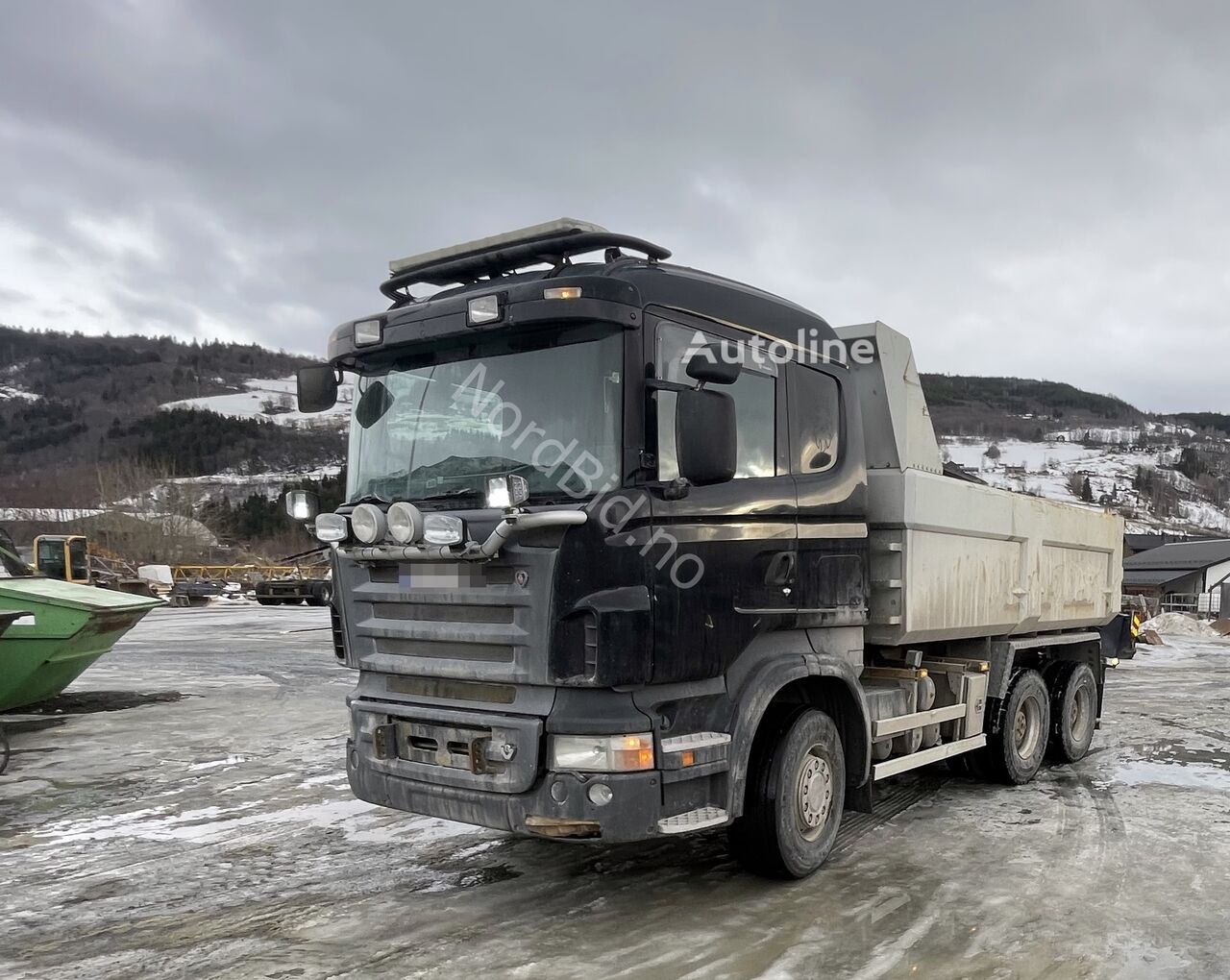 Scania R500 *6x4 *BIG AXLES *FULL STEEL *MANUAL *RETARDER *VIDEO dump truck