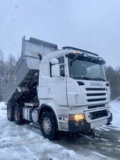 Scania R500 6x4 big axel steel steel dump truck