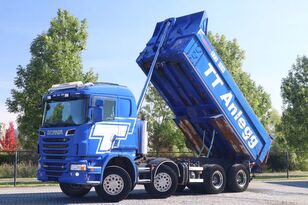 truk pembuangan Scania R500 V8 | 8X4 | RETARDER | BIG AXLES | FULL STEEL | EURO 5