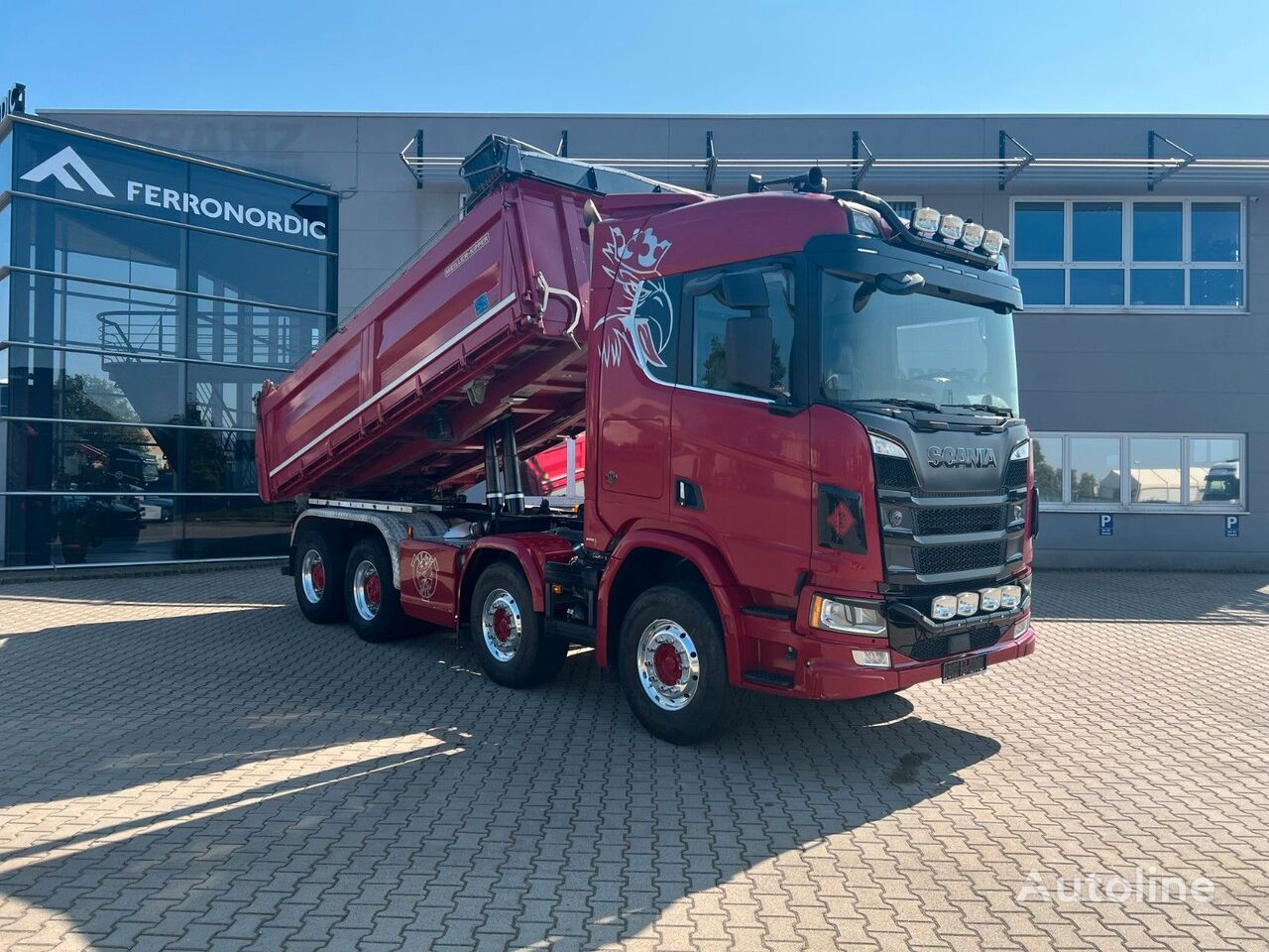 Scania R520  dump truck