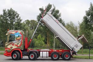 Scania R520 V8 XT 8X4 FULL STEEL RETARDER BIG AXLES dump truck