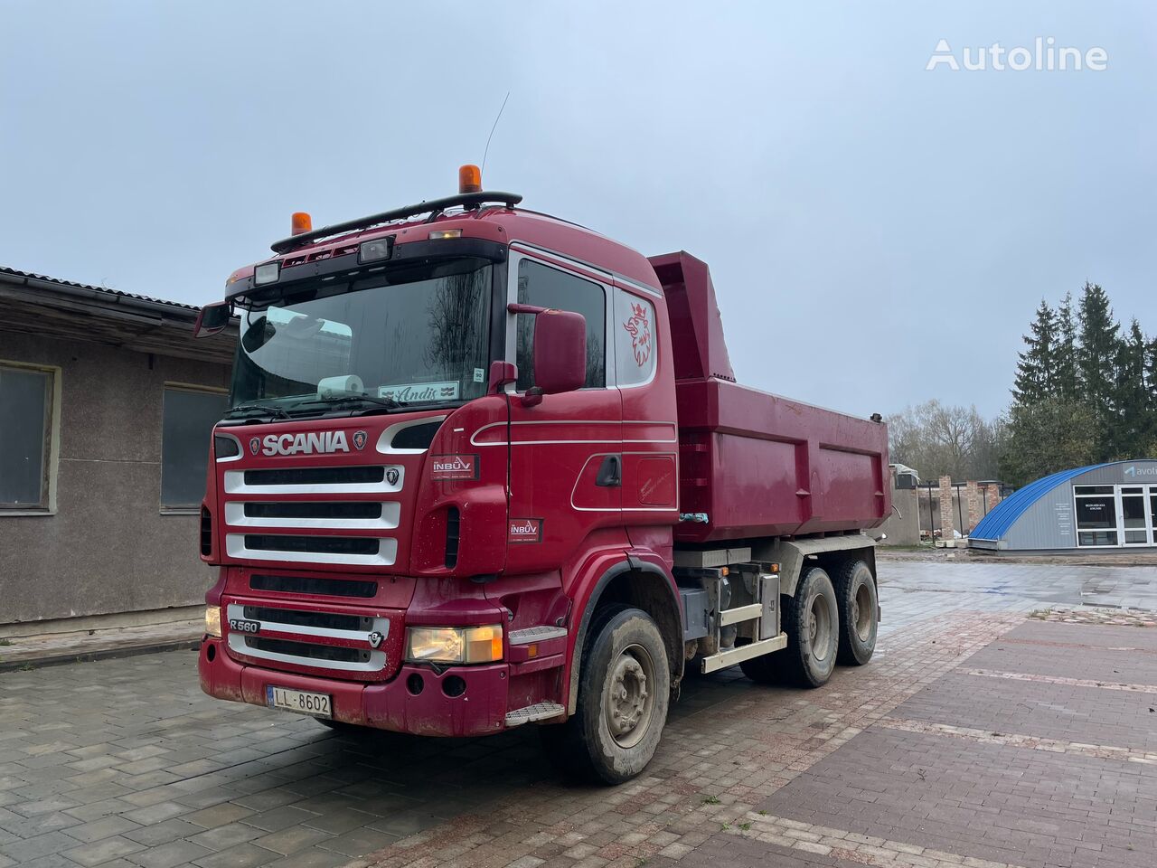 Scania R560 volquete