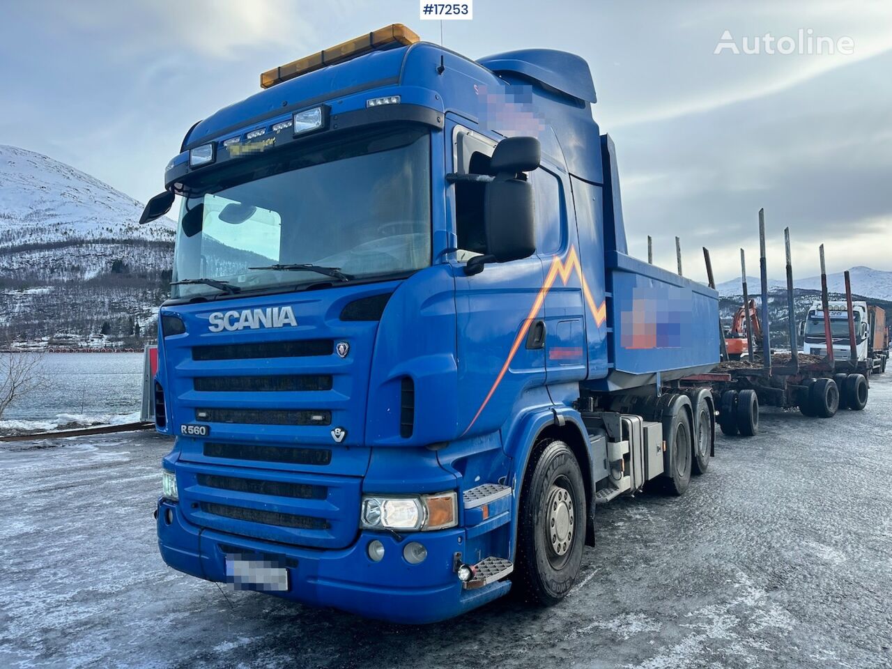 Scania R560  dump truck