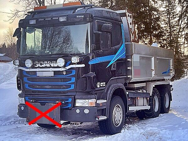 Scania R560 *6x4 *FULL STEEL *3 PEDALS pašizgāzējs