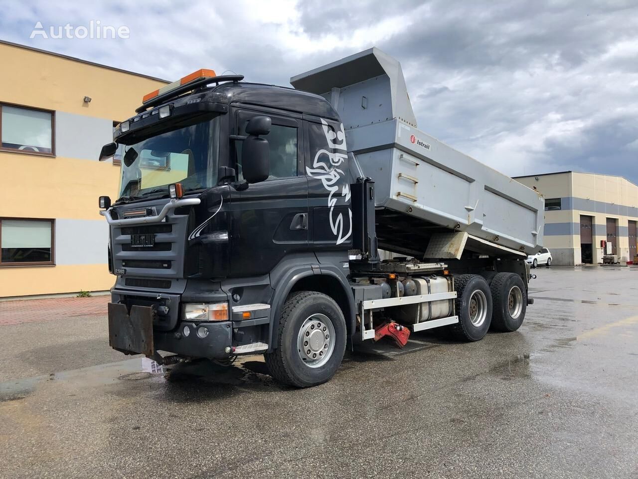 kallur Scania R560 6x4 FULL STEEL+ UNDER BODY SCRAPER