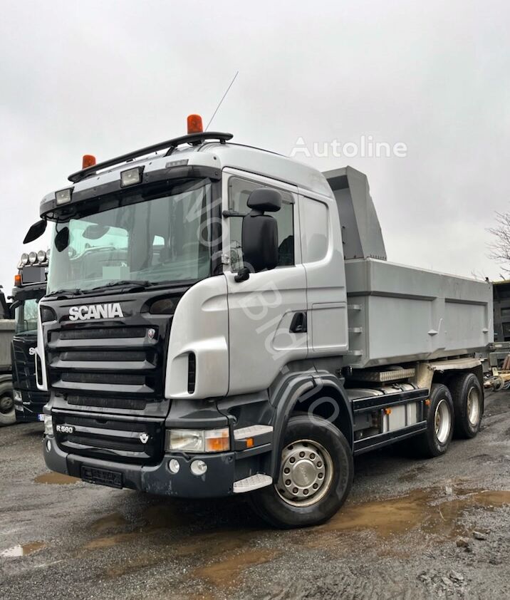 Scania R560 *6x4 *MANUAL *HUB REDUCTION *FULL STEEL pašizgāzējs