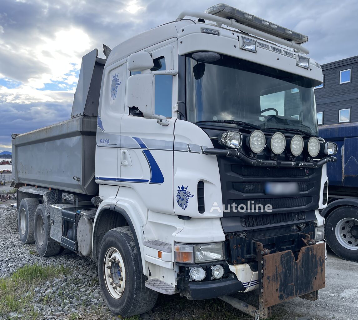 Camion-benne Scania R560 *6x4 *STEEL/STEEL *3 PEDALS *BIG AXLES - Autoline